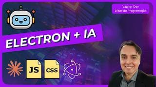 ⚡ Electron + JavaScript + Claude: Criando um App do Zero!